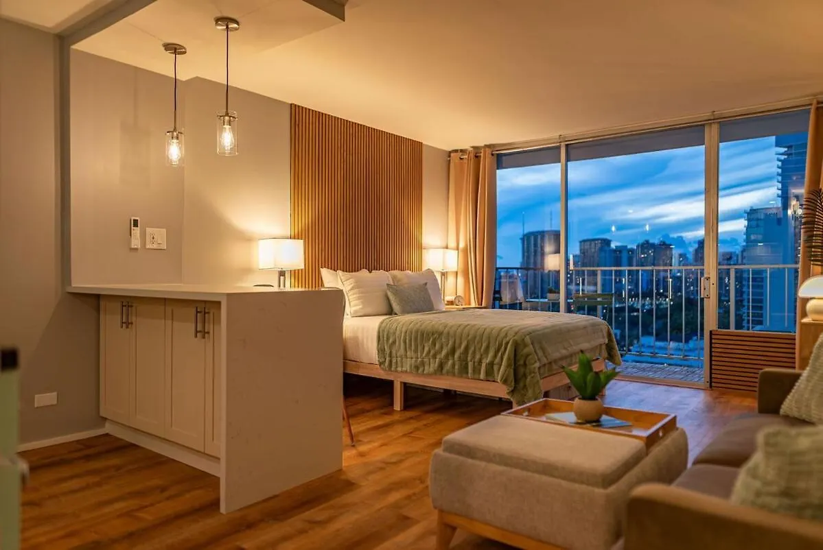 Luxury Waikiki Condo With Retro Charm & Free Parking Honolulu 0*,  Estados Unidos da América